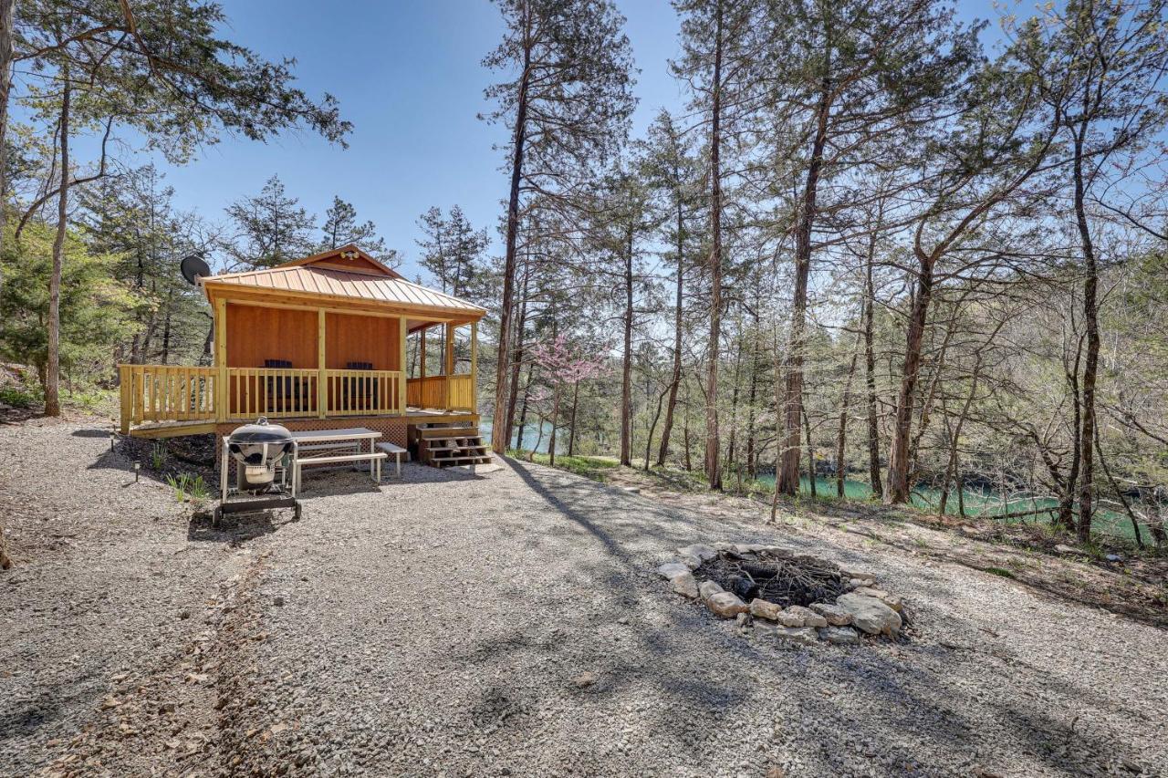 Cliffside Eureka Springs Cabin With Beaver Lake View Dış mekan fotoğraf
