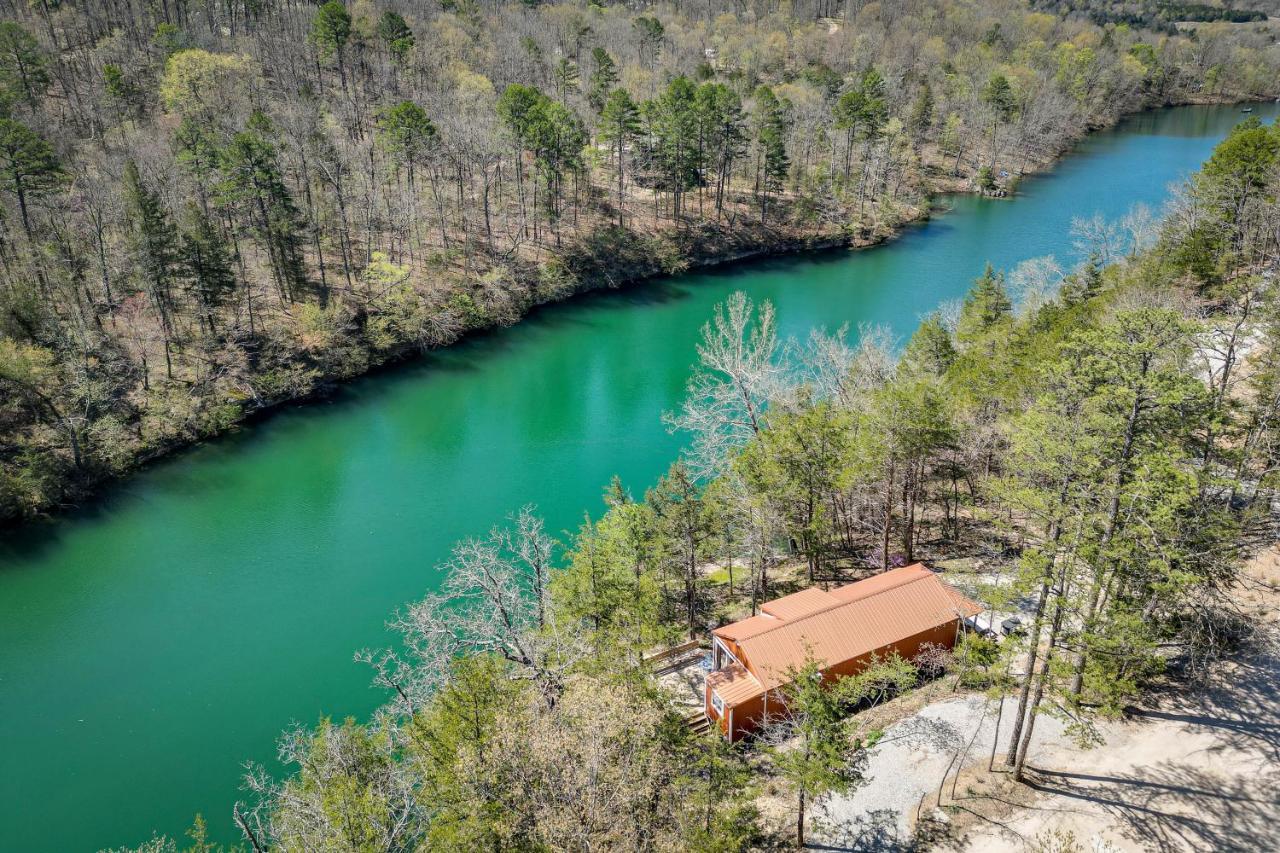 Cliffside Eureka Springs Cabin With Beaver Lake View Dış mekan fotoğraf