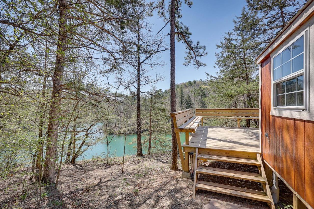 Cliffside Eureka Springs Cabin With Beaver Lake View Dış mekan fotoğraf