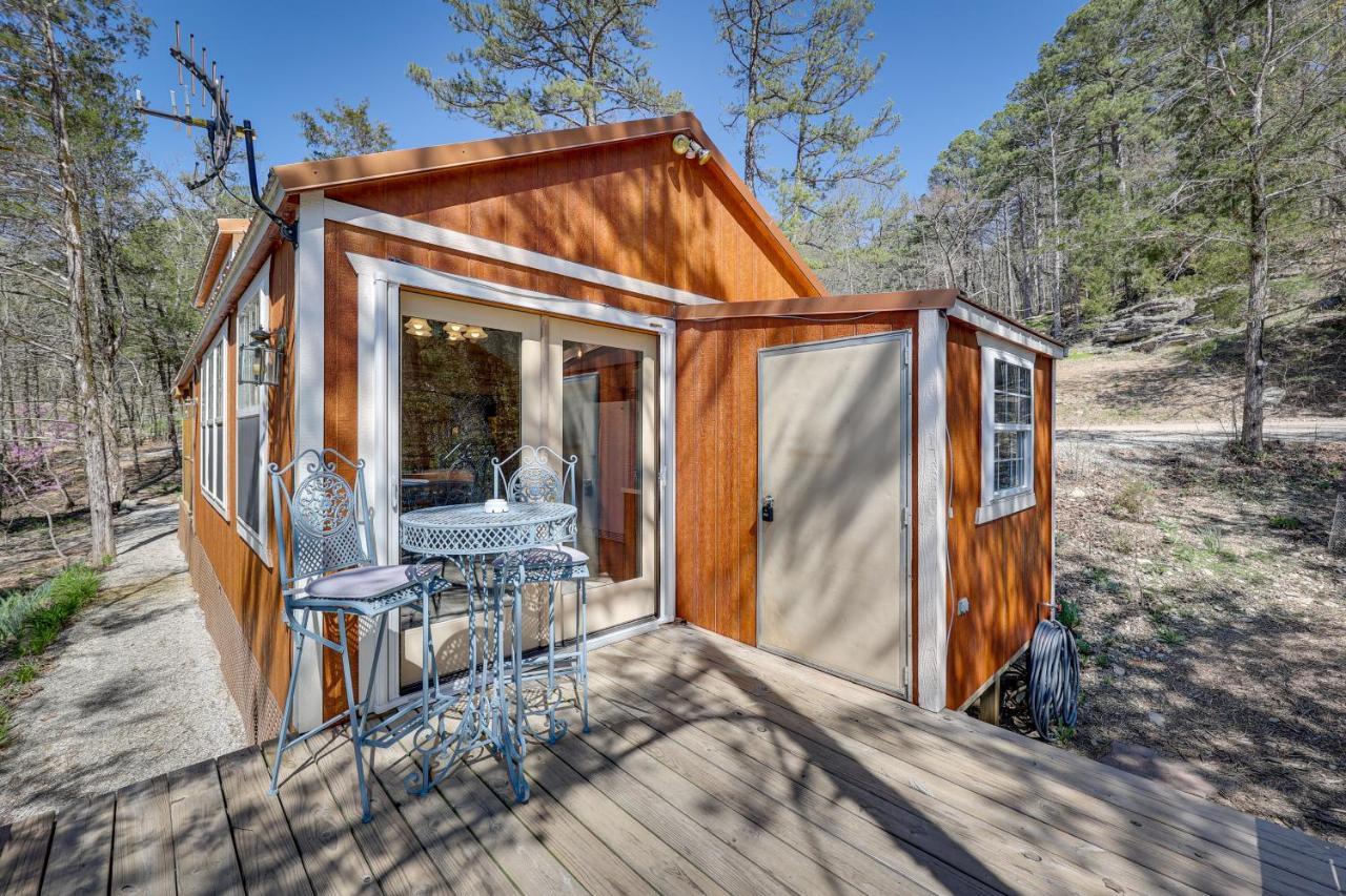 Cliffside Eureka Springs Cabin With Beaver Lake View Dış mekan fotoğraf