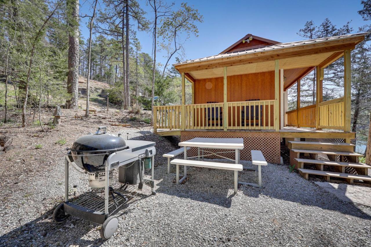 Cliffside Eureka Springs Cabin With Beaver Lake View Dış mekan fotoğraf