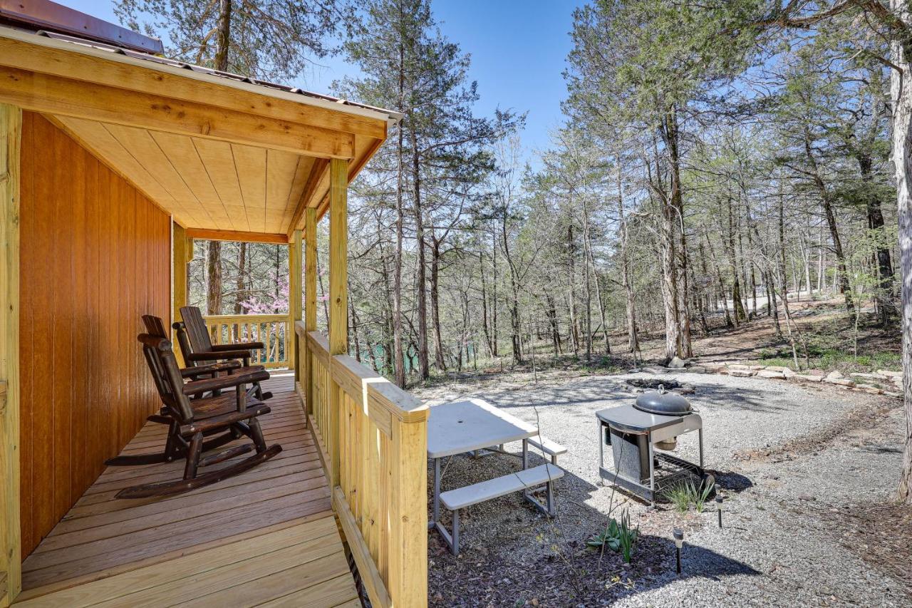 Cliffside Eureka Springs Cabin With Beaver Lake View Dış mekan fotoğraf